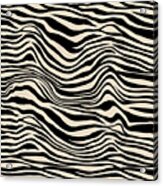 Dark Zebra Fur Pattern Acrylic Print