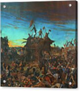 Dawn at the Alamo by Henry Arthur McArdle Giclee Canvas Print