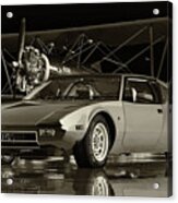 De Tomaso Pantera From 1971 - A True Sports Car Acrylic Print