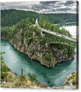 Deception Pass Bridge 4 Acrylic Print