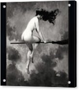 Depart Pour Le Sabbat By Albert Joseph Penot Fine Art Old Masters Reproduction Acrylic Print