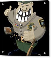 Deputy Sheriff Acrylic Print