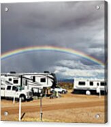 Desert Rainbow Arizona Acrylic Print
