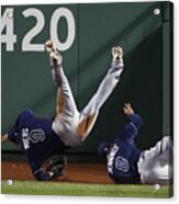 Desmond Jennings And Wil Myers Acrylic Print
