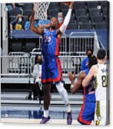 Detroit Pistons V Indiana Pacers Acrylic Print