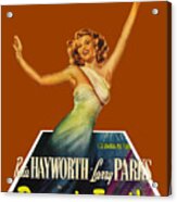 ''down To Earth'', 1947, 3d Movie Poster Acrylic Print