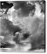 Dramatic Thunder Shower Acrylic Print