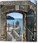 Dubrovnik Sea Gate Acrylic Print