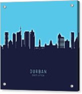 Durban South Africa Skyline #82 Acrylic Print