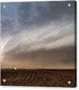 Dusty Supercell Storm Acrylic Print