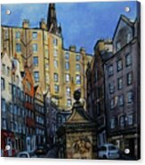 Edinburgh, Victoria Street Acrylic Print