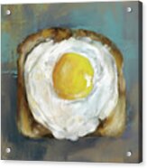 Egg On Toast Acrylic Print