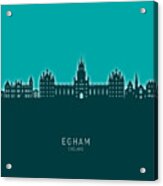 Egham England Skyline #56 Acrylic Print