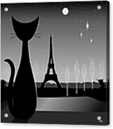 Eiffel Tower Acrylic Print