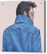 Elvis In Color #8 Acrylic Print