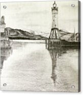 Entering Bodensee Harbor Acrylic Print