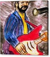 Eric Clapton Unplugged Acrylic Print