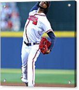 Ervin Santana Acrylic Print