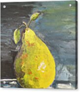 French Pear Acrylic Print