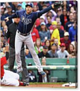 Evan Longoria And Xander Bogaerts Acrylic Print