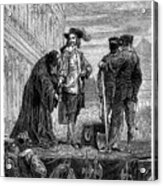 Execution Of King Charles I Acrylic Print