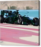 F1 Testing In Bahrain - Day Four Acrylic Print