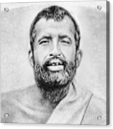 Face Of Sri Ramakrishna Acrylic Print