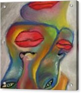 Abstract Faces I Acrylic Print