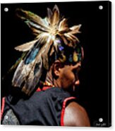 Feather Head Acrylic Print