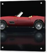 Ferrari 250 Gt Spyder California 1960 Lateral View Acrylic Print