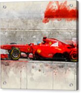 Ferrari F1 2011 Acrylic Print
