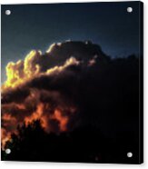 Fire In The Sky Acrylic Print