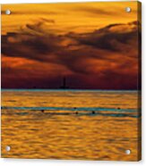 Fire Island Sunset Acrylic Print