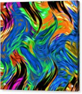 Flames Of Passion - Abstract Acrylic Print