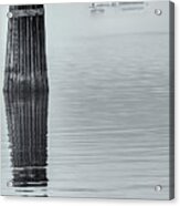 Fog Enshrouded Ferry Acrylic Print