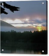 Forest Lake Sunrise Acrylic Print