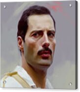 Freddie Mercury No.4 Acrylic Print