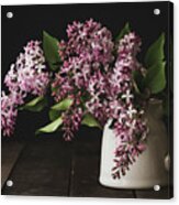 Freshly Picked Lilacs Acrylic Print