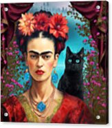 Frida Kahlo Acrylic Print