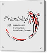Friendship Koi Acrylic Print