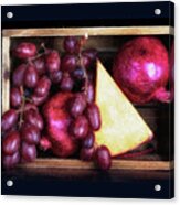 Fruits And Cheese Acrylic Print