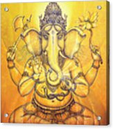 Ganesha Darshan Acrylic Print