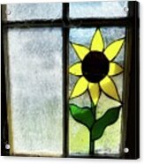 Garden Shed Window Ii Acrylic Print