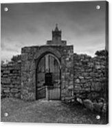 Gated Irish Cemetery Acrylic Print