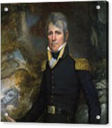 General Andrew Jackson Portrait - John Wesley Jarvis Acrylic Print