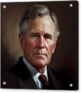 Georg W. Bush Acrylic Print