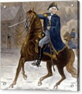 George Washington Battle-of-trenton Acrylic Print