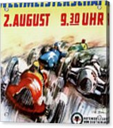 Germany 1953 Grand Prix Acrylic Print