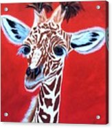 Gerry The Giraffe Acrylic Print