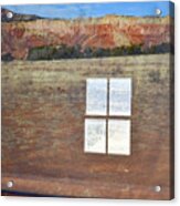 Ghost Ranch Reflections Abiquiu Acrylic Print